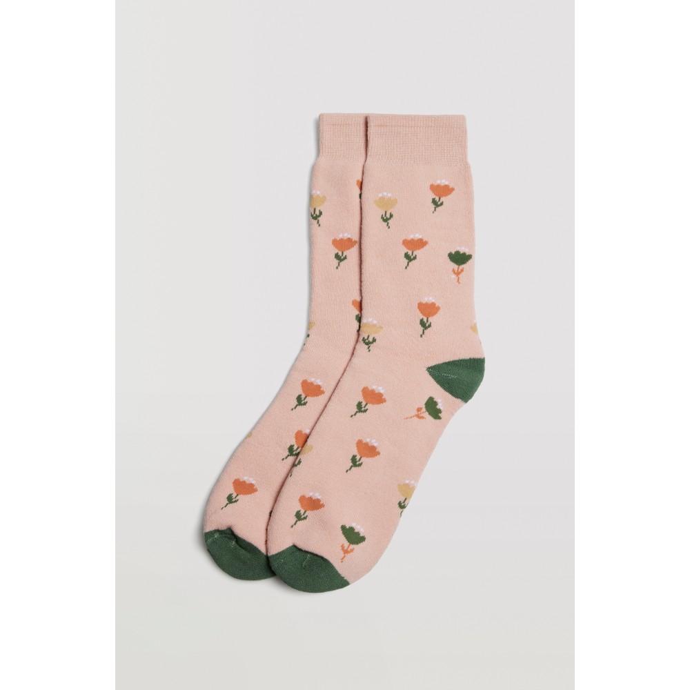 Γυναικείες Ισοθερμικές Κάλτσες Ysabel Mora Y12883-003 με σχέδια, ΡΟΖ